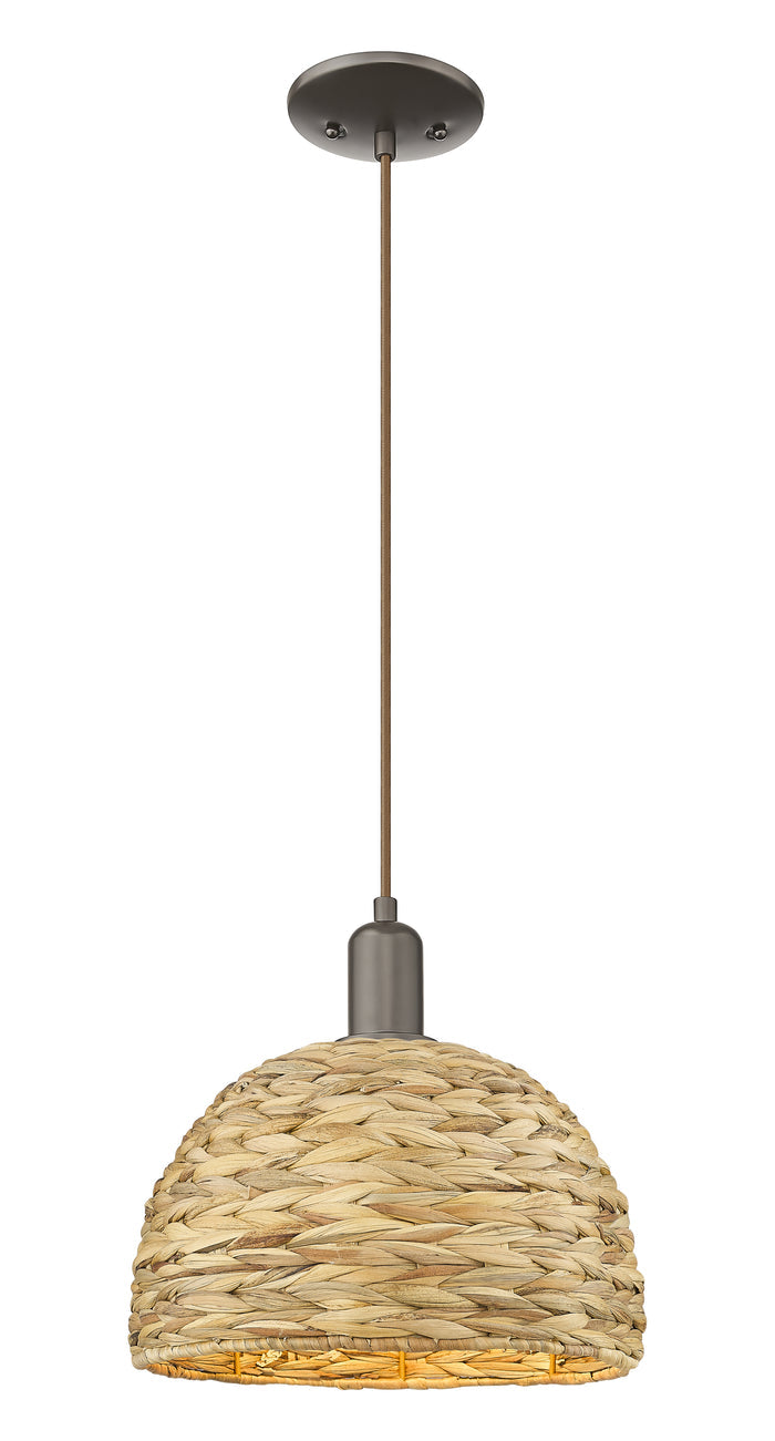 Arcadia Mini Pendant Antique Brass Finish