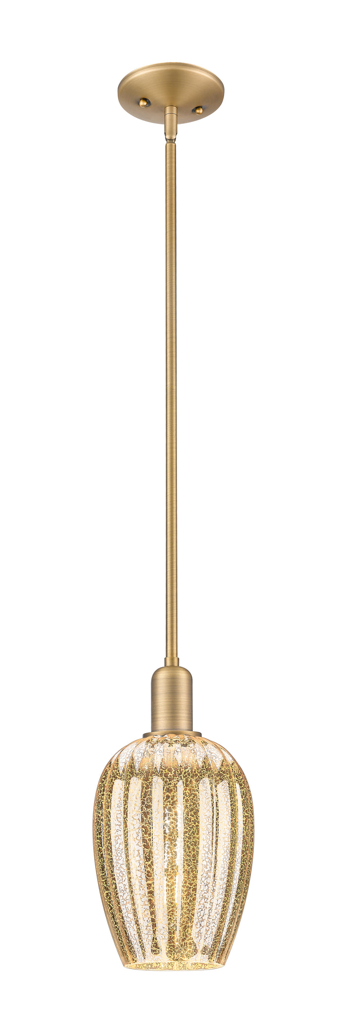 Arcadia Mini Pendant Antique Brass Finish