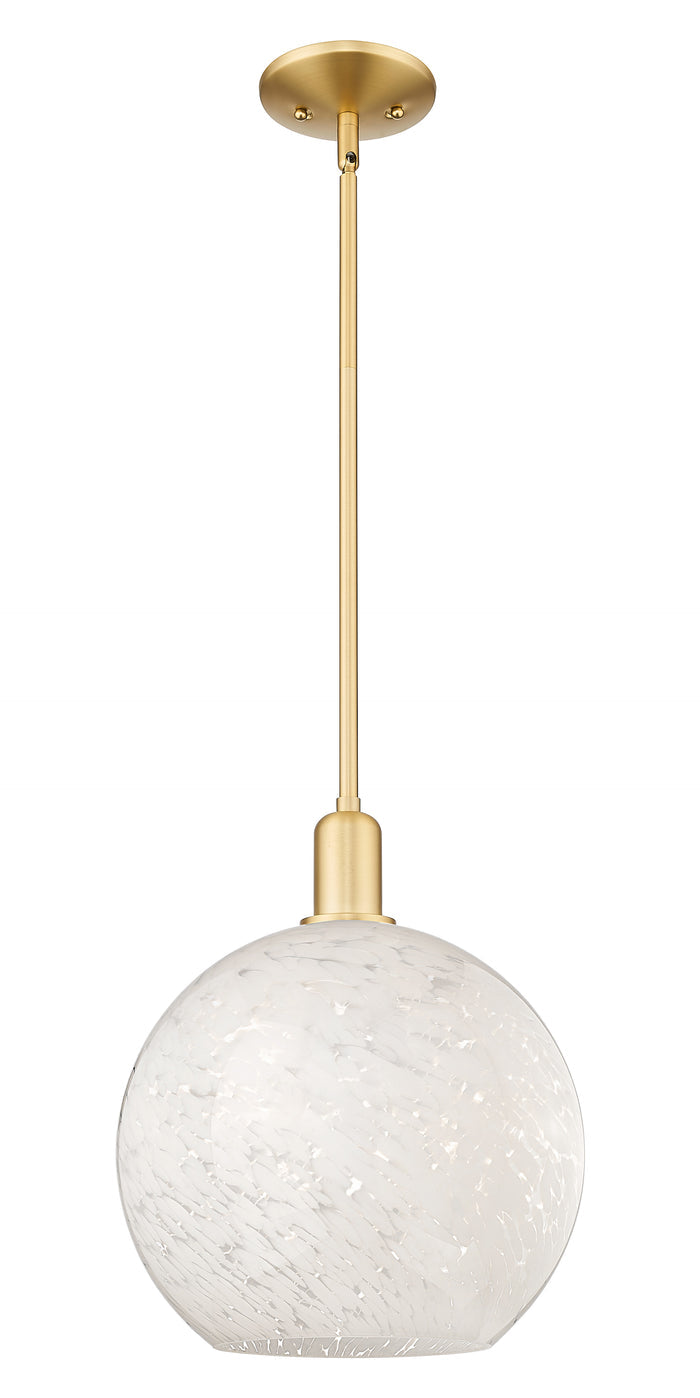 Satin Gold / White Mouchette