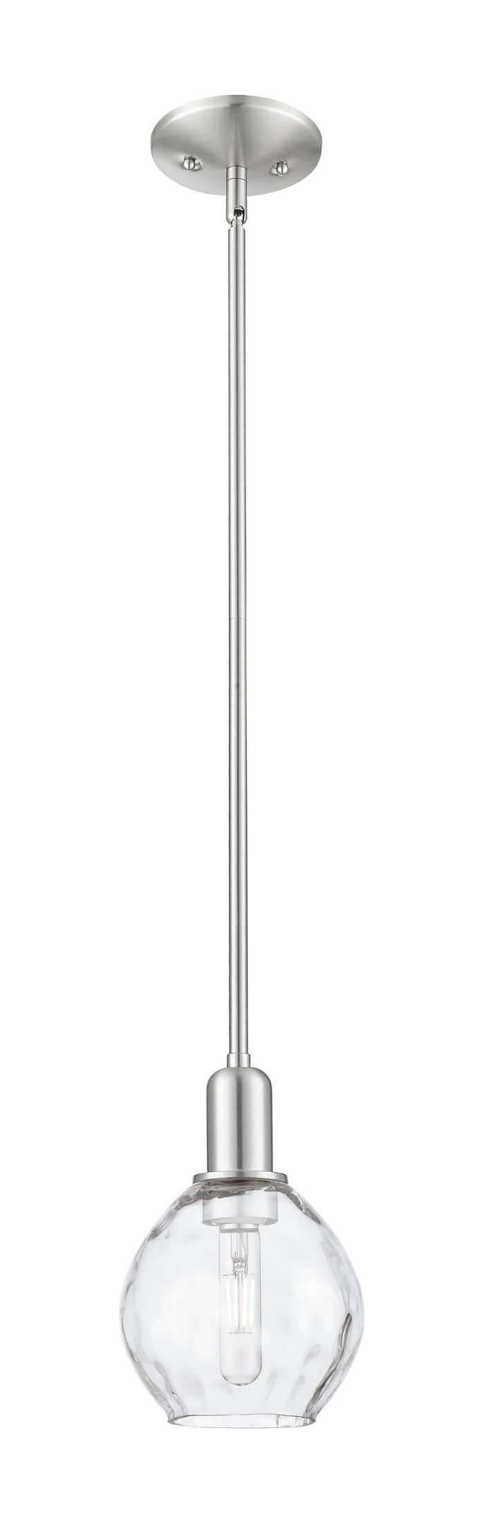 Brushed Satin Nickel / Clear