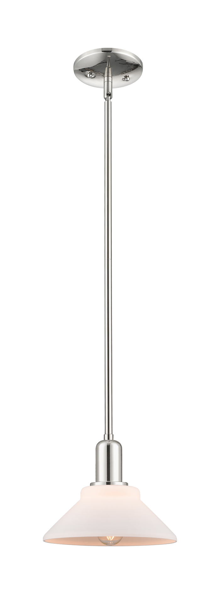 Polished Nickel / Matte White