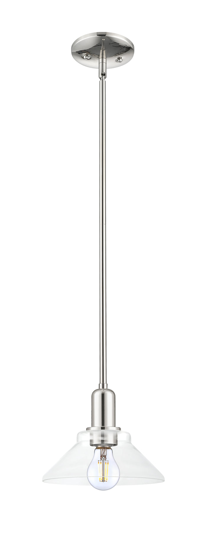 Polished Nickel / Clear