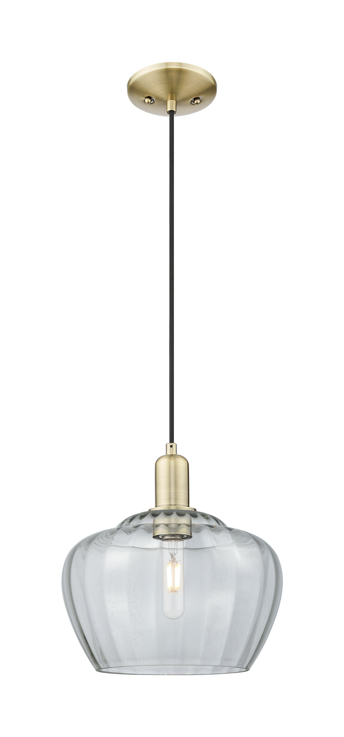 Arcadia Mini Pendant Antique Brass Steel