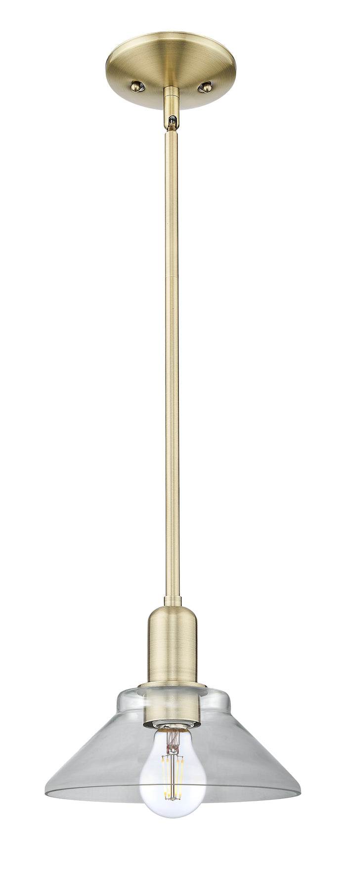 Arcadia Mini Pendant Antique Brass Steel