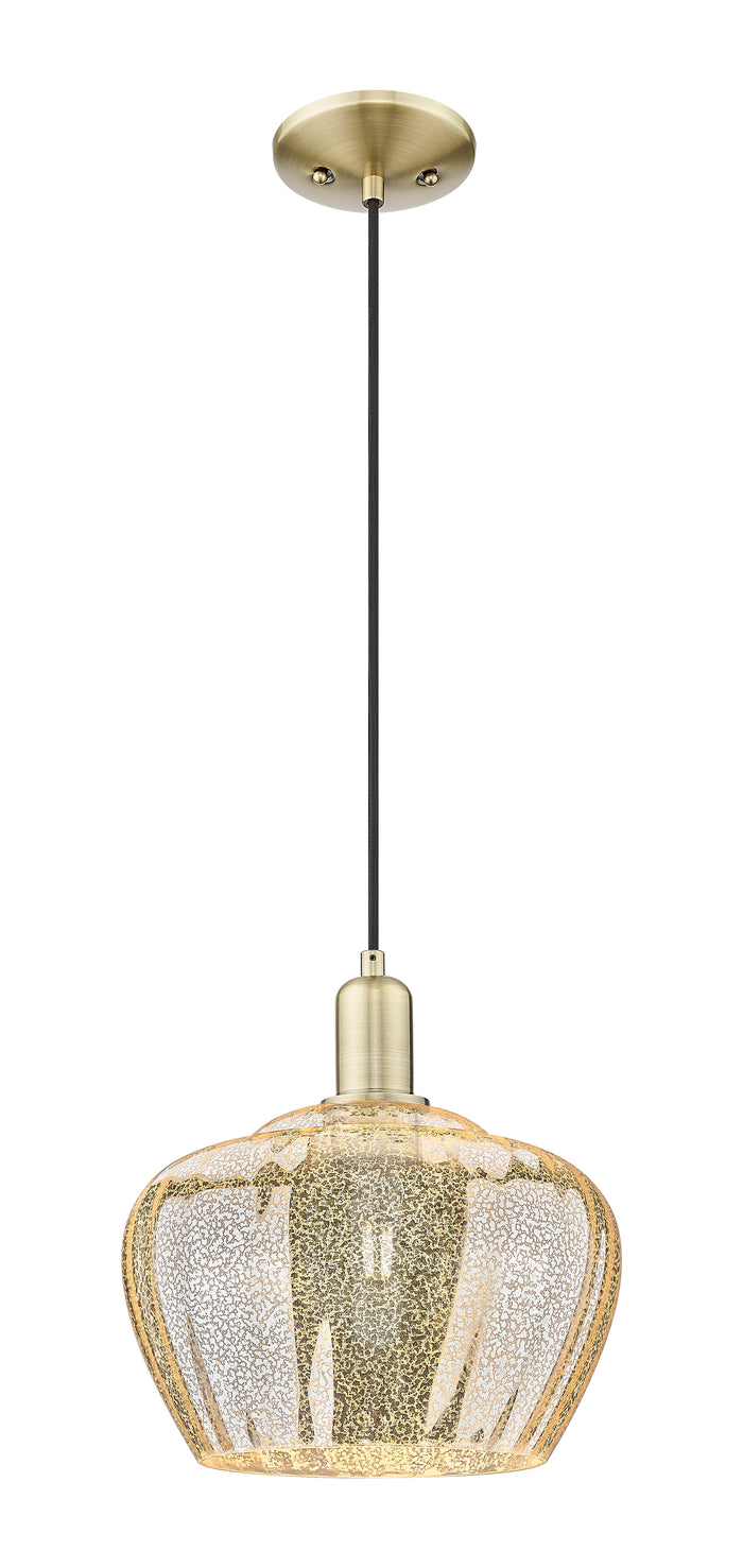 Arcadia Mini Pendant Antique Brass Steel