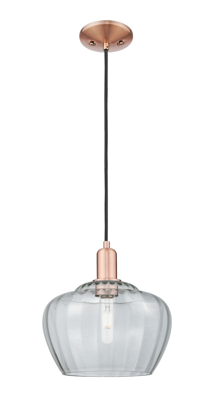 Arcadia Mini Pendant Antique Brass Steel
