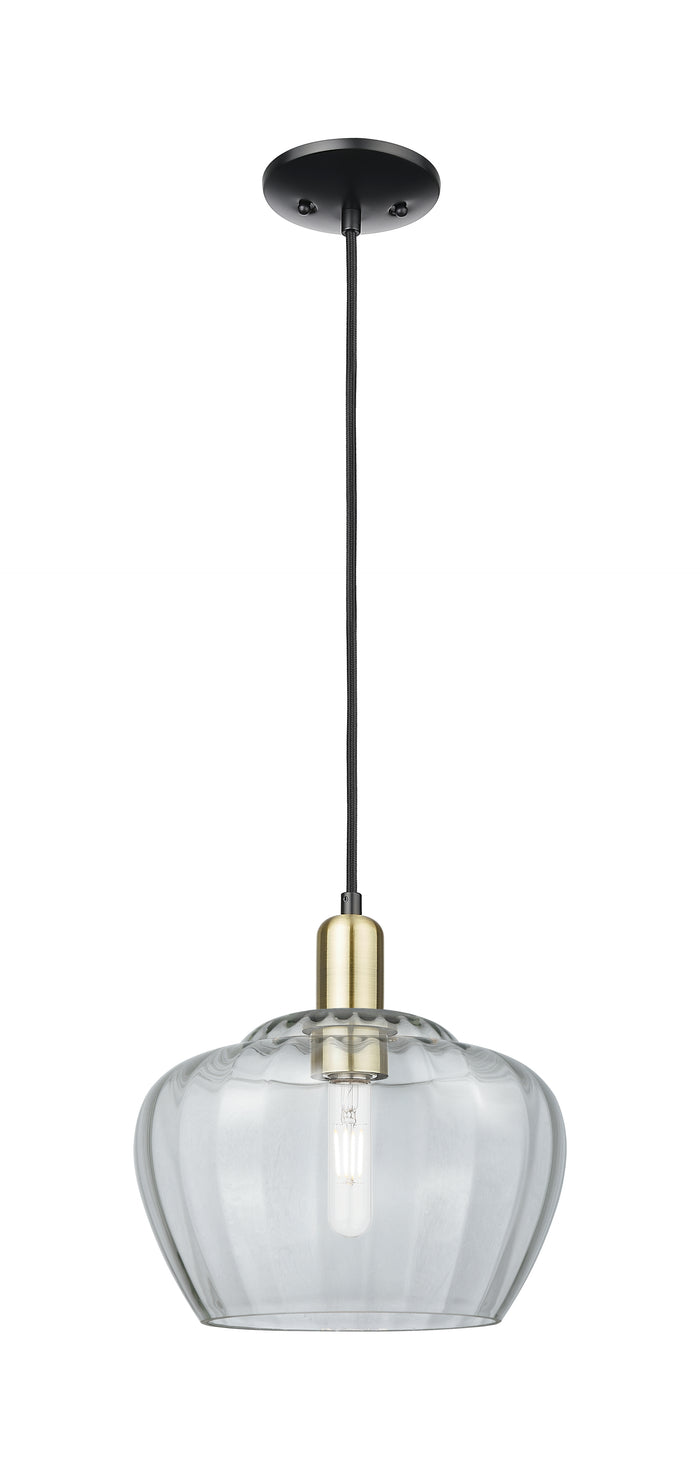 Arcadia Mini Pendant Antique Brass Steel