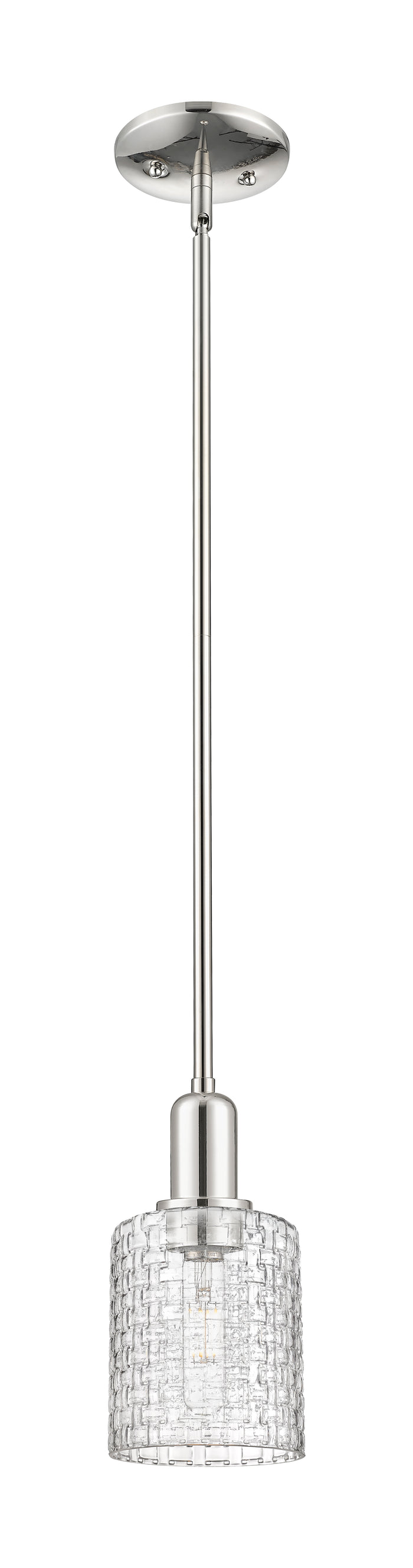 Arcadia Mini Pendant Brass Glass 5 Inch