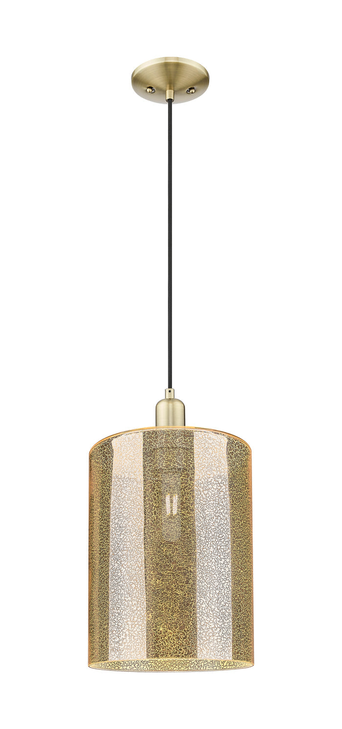 Arcadia Mini Pendant Dimmable Antique Brass