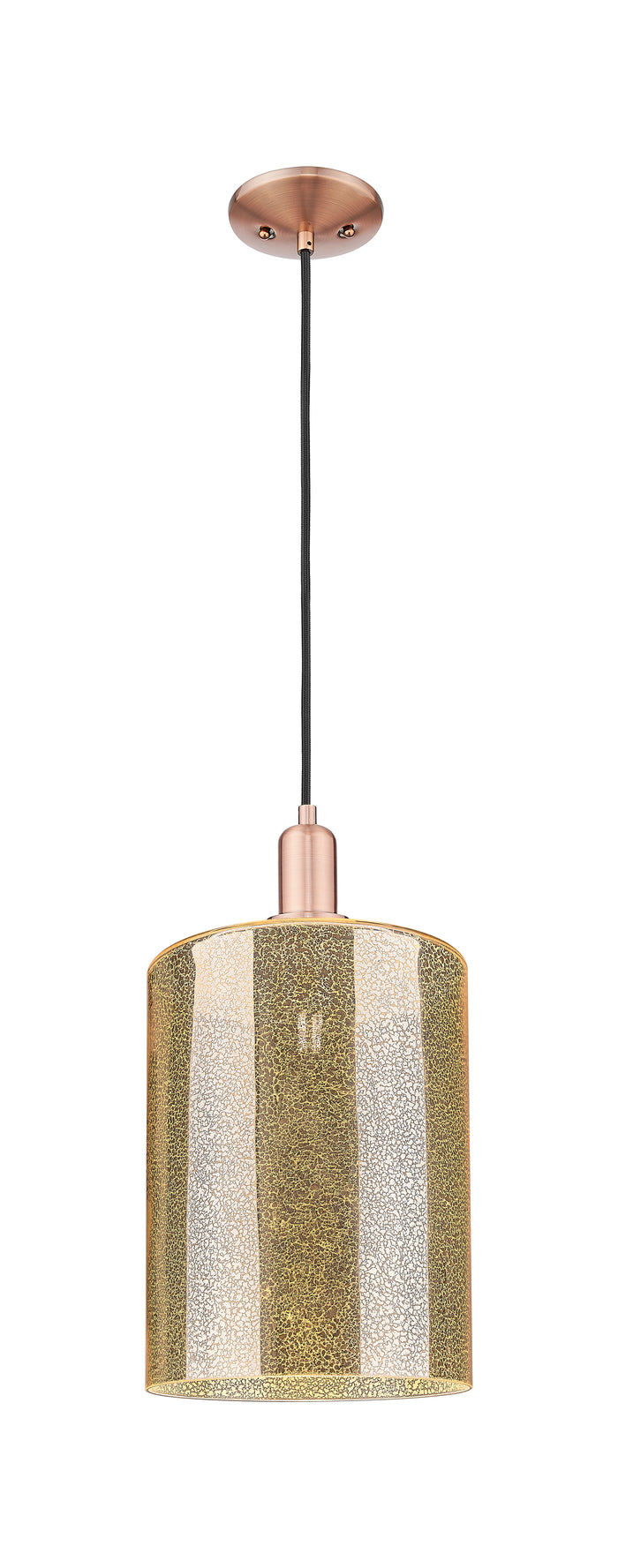 Arcadia Mini Pendant Dimmable Antique Brass