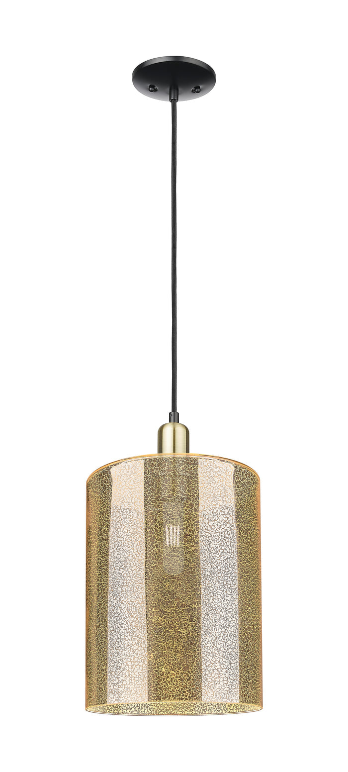 Arcadia Mini Pendant Dimmable Antique Brass