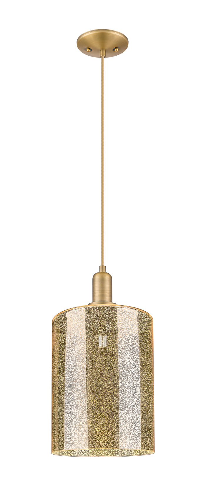 Arcadia Mini Pendant Dimmable Antique Brass