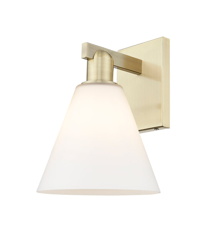 Arcadia Sconce Brass Glass Steel