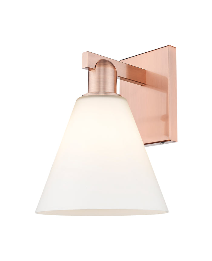 Arcadia Sconce Brass Glass Steel