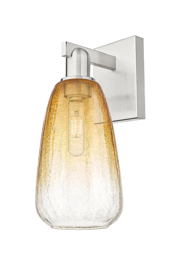 Brushed Satin Nickel / Amber