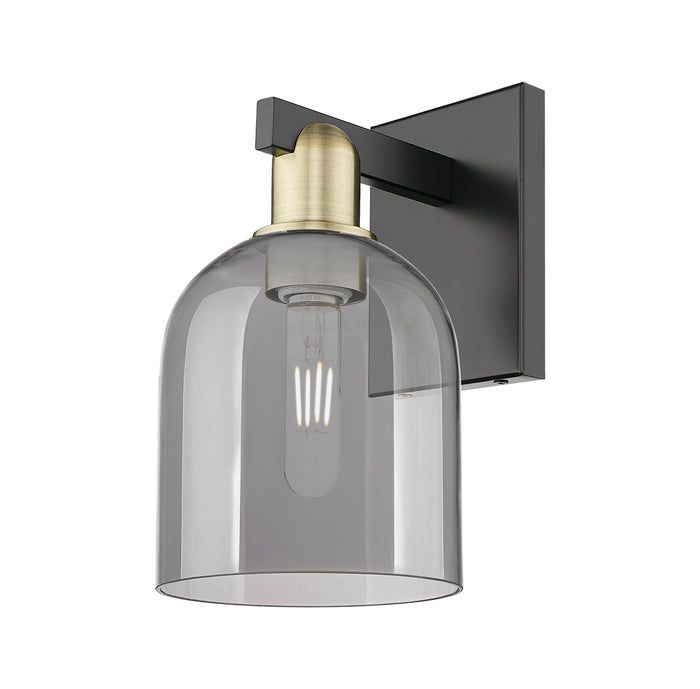 Black Antique Brass / Light Smoke