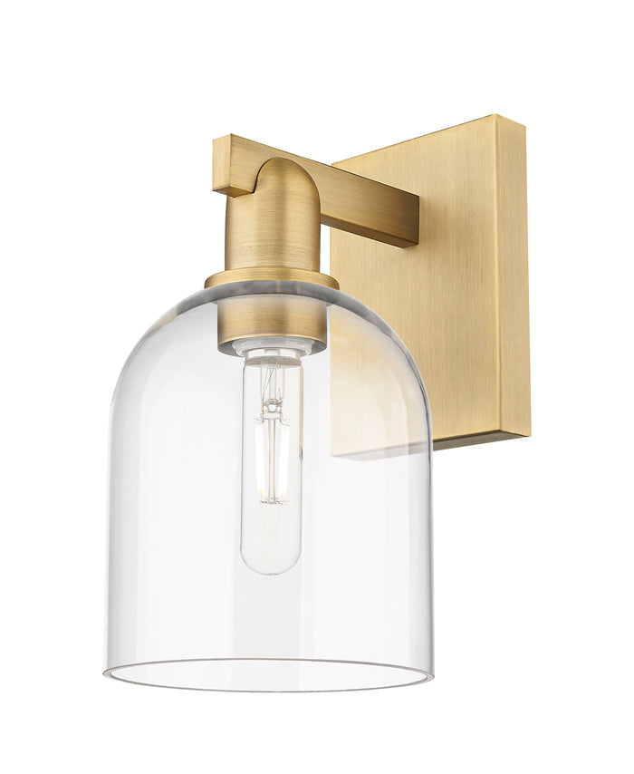 Brushed Brass / Clear