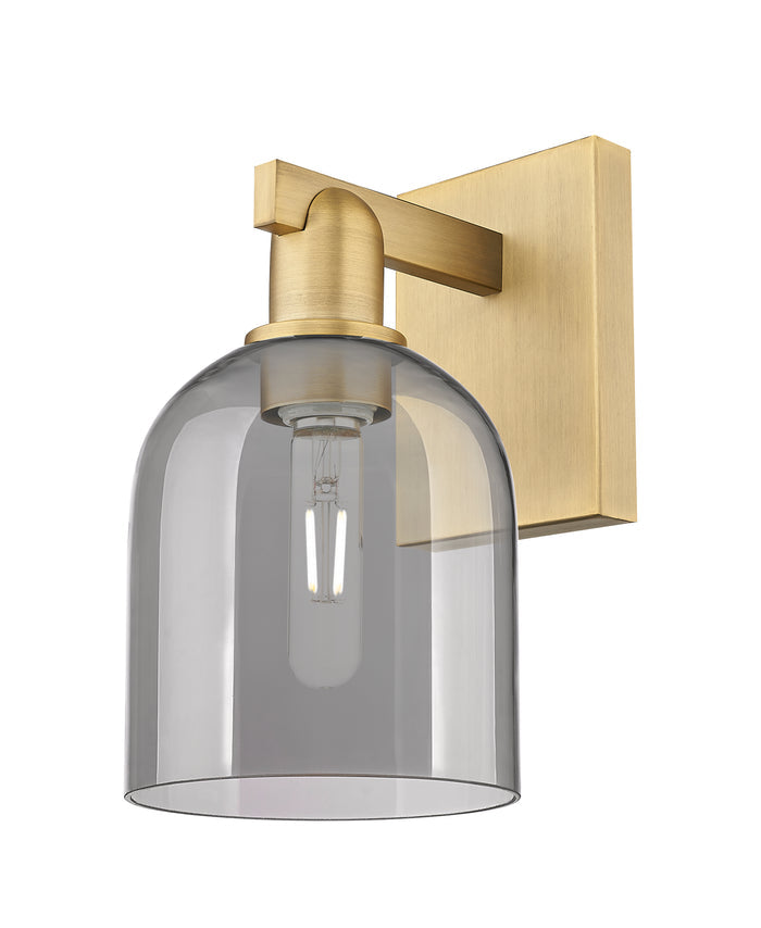 Brushed Brass / Light Smoke
