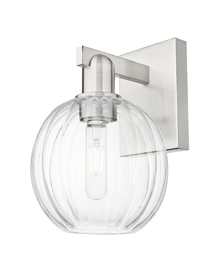 Brushed Satin Nickel / Clear