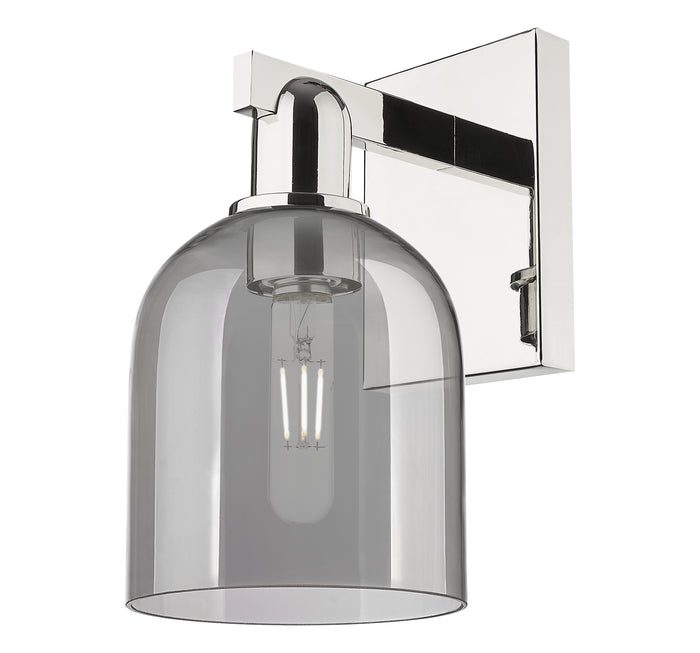 Polished Nickel / Light Smoke