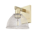 Arcadia Sconce Cast Brass Finish Steel
