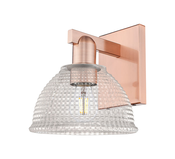 Arcadia Sconce Cast Brass Finish Steel