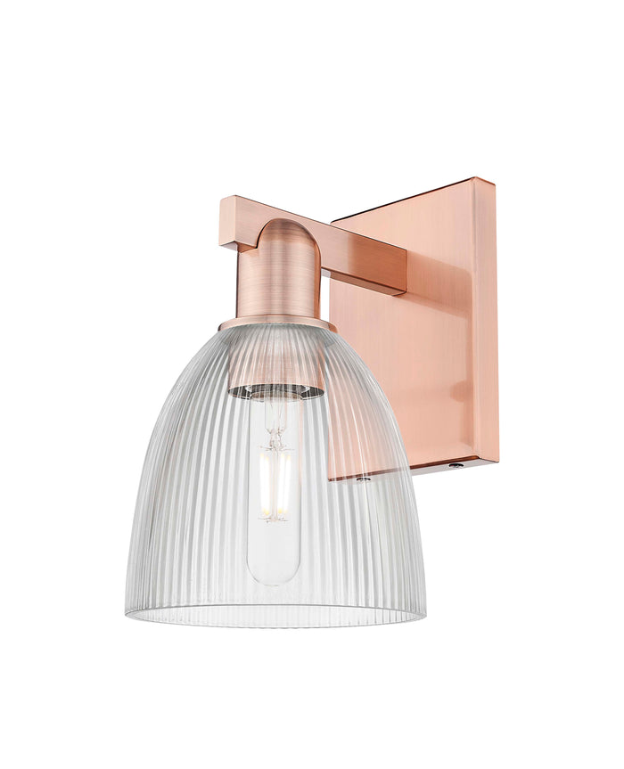 Arcadia Sconce Cast Brass Finish Steel