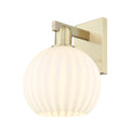 Arcadia Sconce Cast Brass Finish