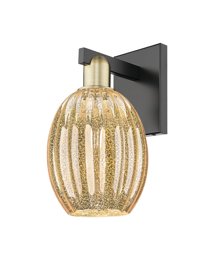 Arcadia Sconce Cast Brass Glass Steel