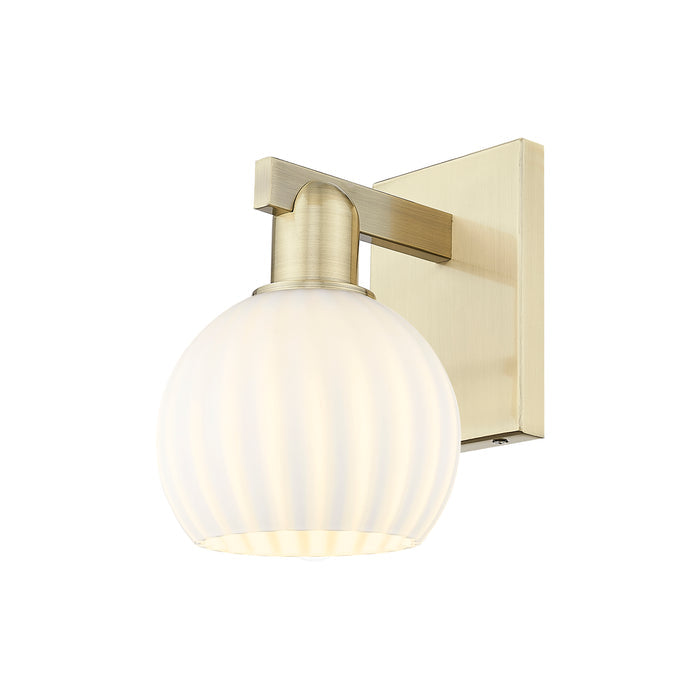 Arcadia Sconce Cast Brass Modern Design