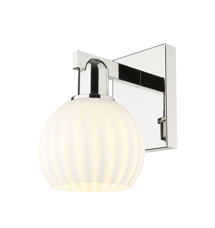 Polished Nickel / White Venetian