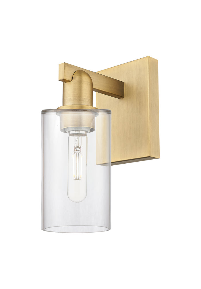 Brushed Brass / Clear