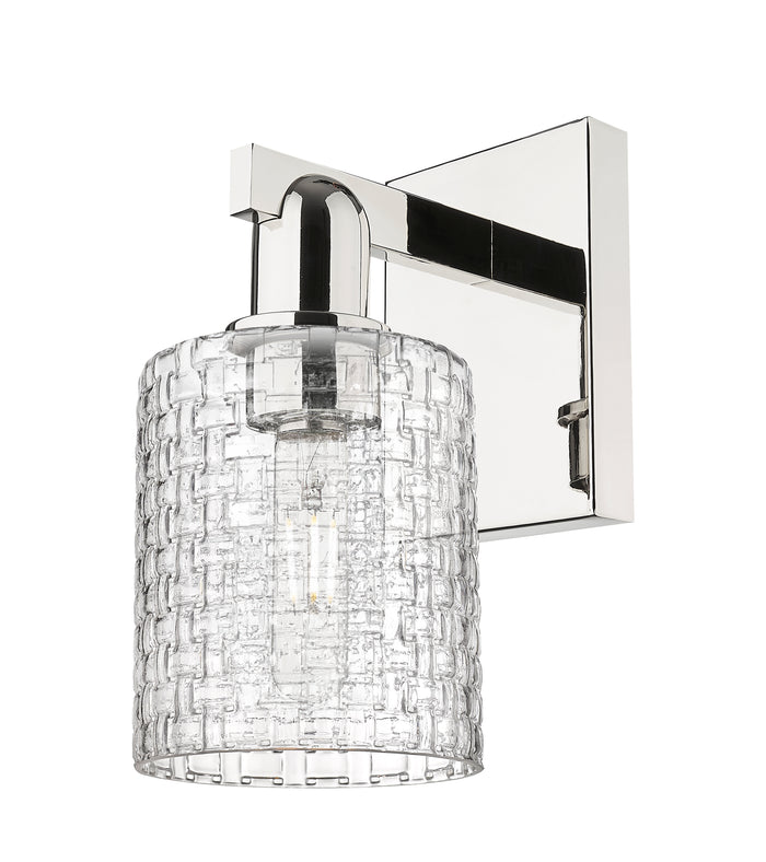 Arcadia Sconce Cast Brass Steel Glass
