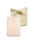 Arcadia Sconce Cast Brass Steel Glass