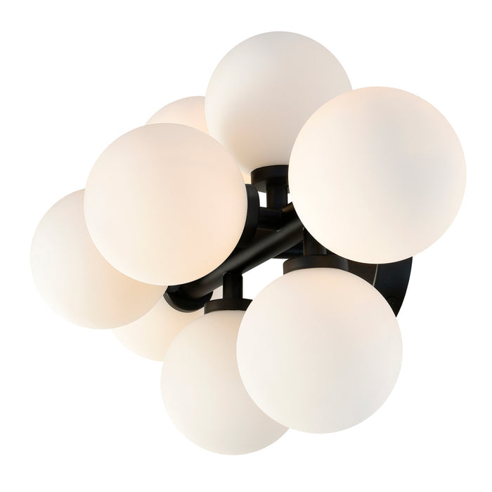 Arya Vanity Lights 8 Matte Black
