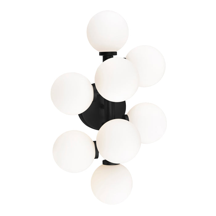 Arya Vanity Lights 8 Matte Black