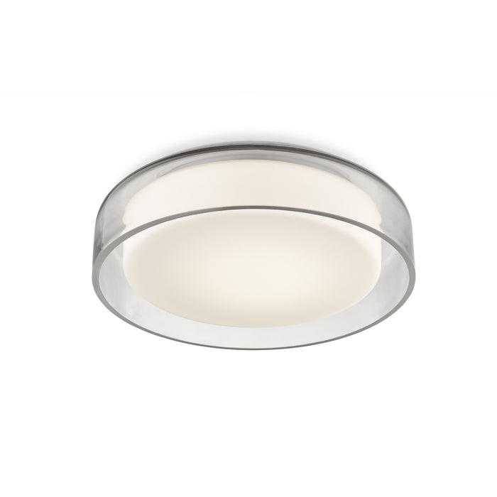 Aston 10-in Steel Flush Mount