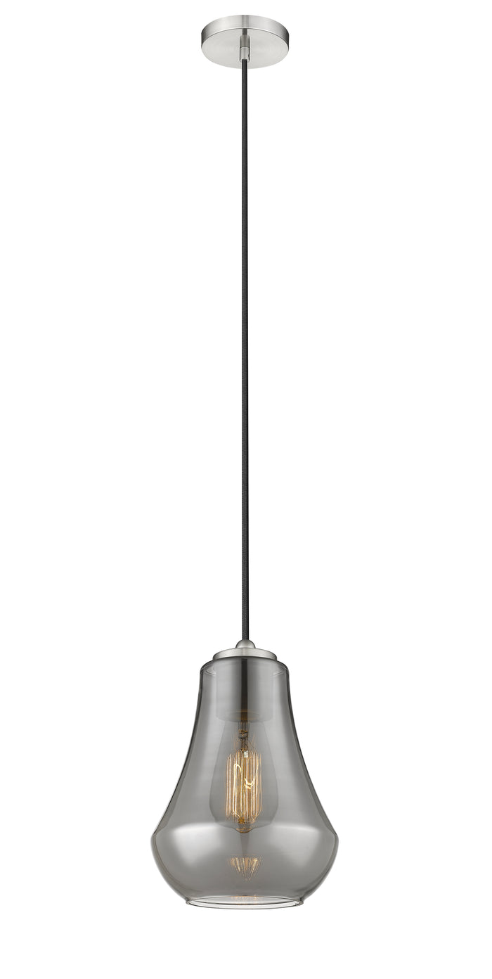 Brushed Satin Nickel / Light Smoke