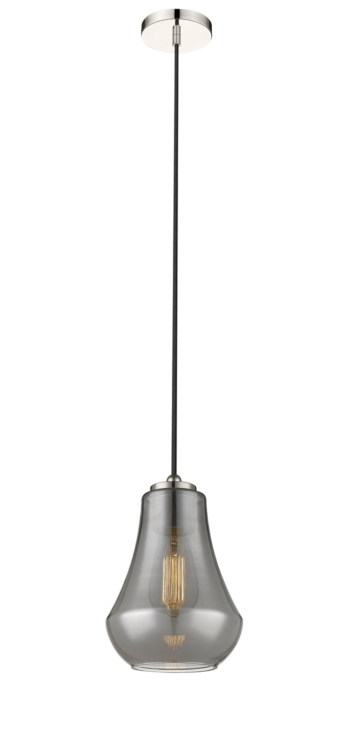 Polished Nickel / Light Smoke