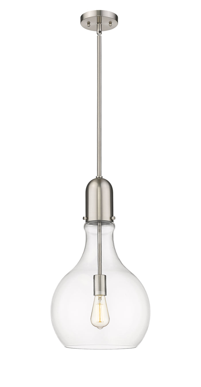 Brushed Satin Nickel / Clear