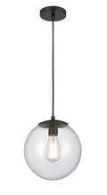 Auralume Mini Pendant Matte Black Glass