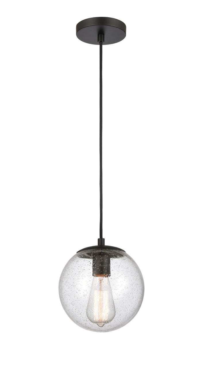 Auralume Mini Pendant Matte Black Glass