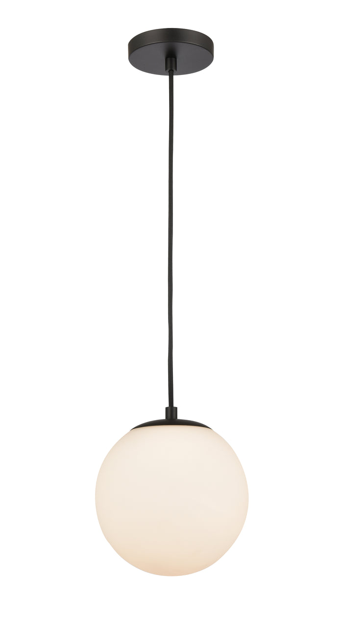 Auralume Mini Pendant Matte Black Glass