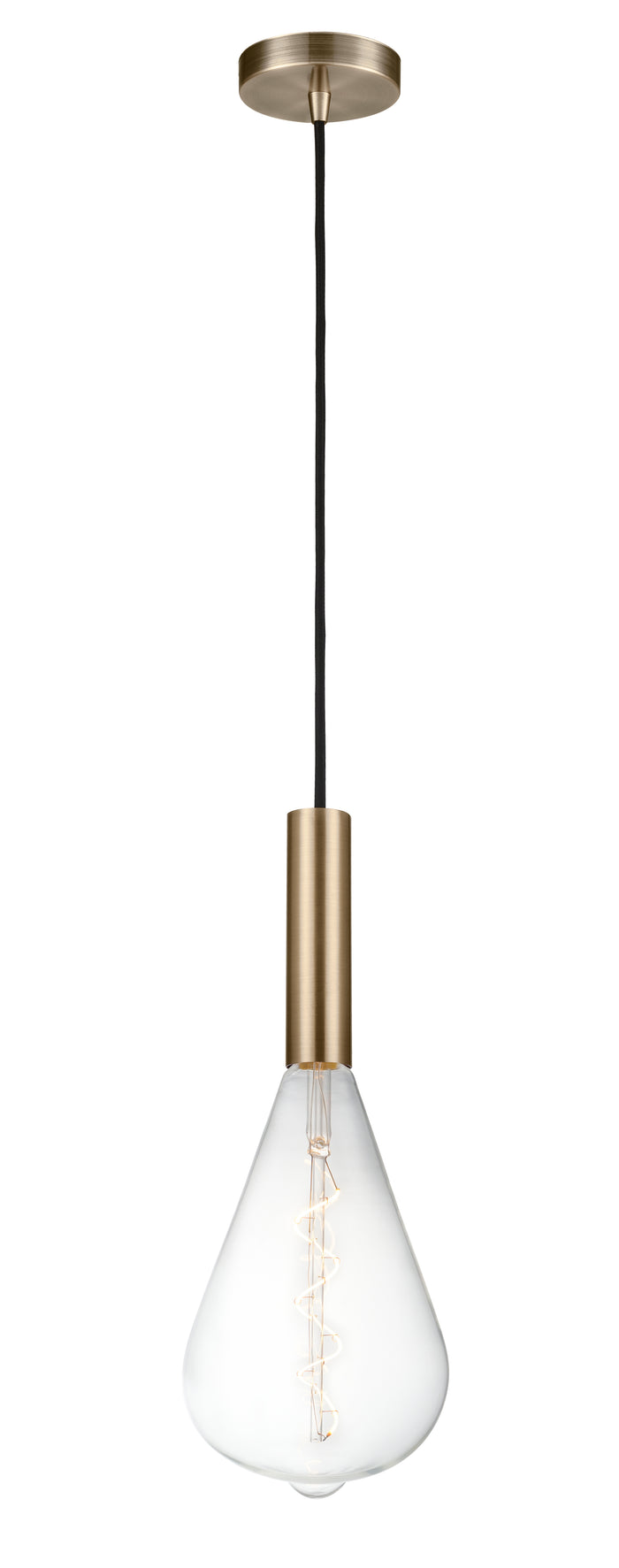 Auralume Mini Pendant Steel Antique Brass