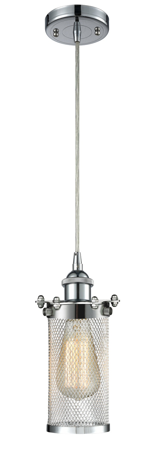 Austere Mini Pendant Black Antique Brass