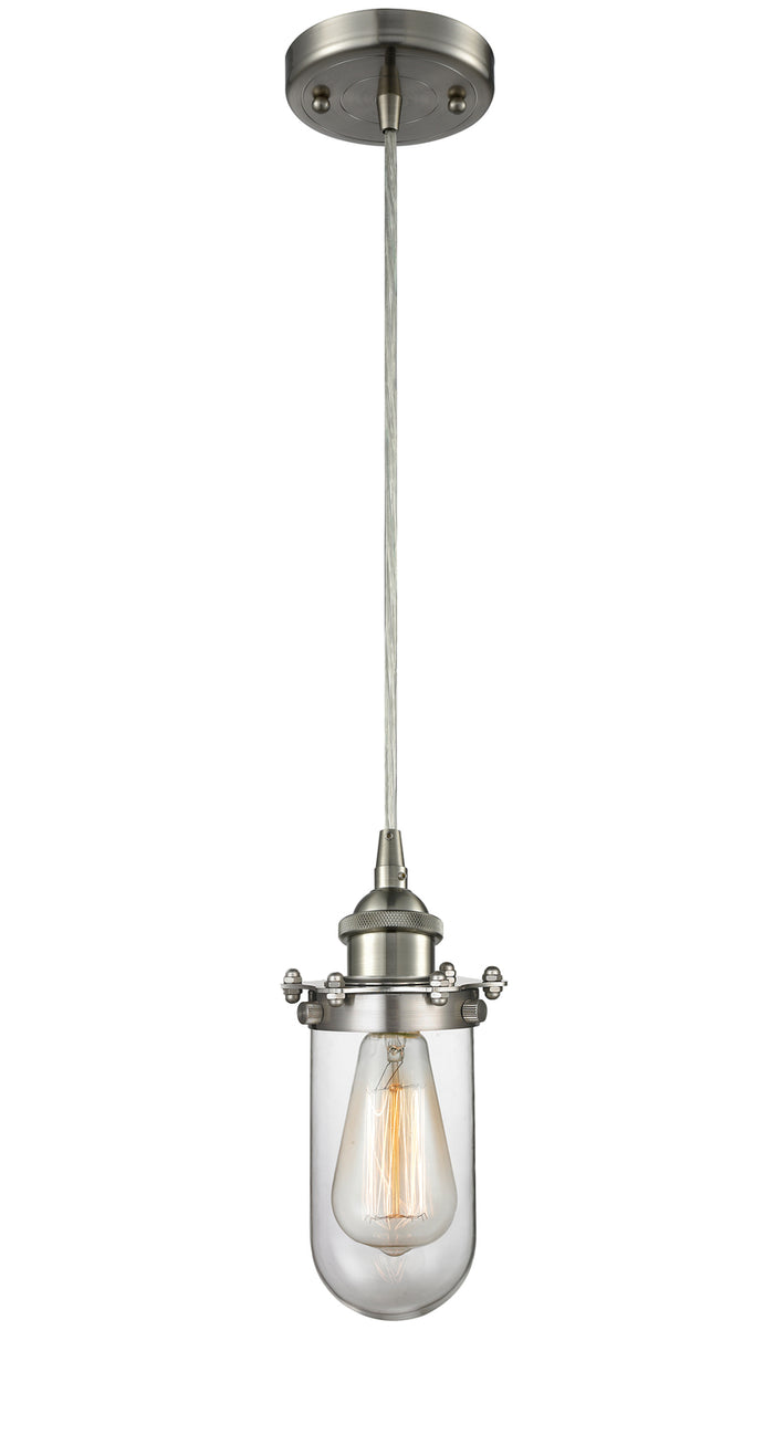Brushed Satin Nickel / Clear