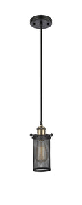 Austere Mini Pendant Black Antique Finish