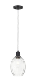 Austere Mini Pendant Matte Black 6.25 Inch