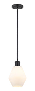 Austere Mini Pendant Matte Black Brass