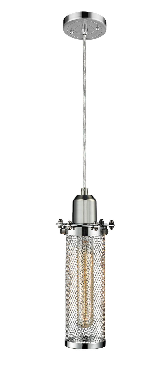 Austere Mini Pendant Matte Black Brass
